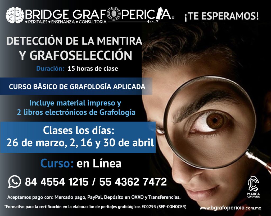 curso grafología